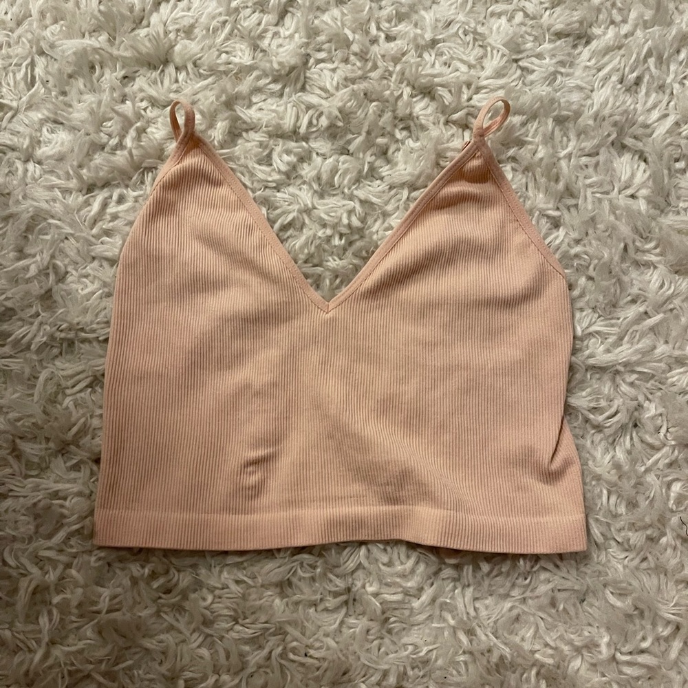 light pink tank